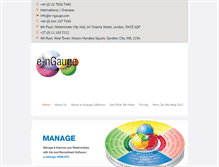 Tablet Screenshot of e-ngauge.com